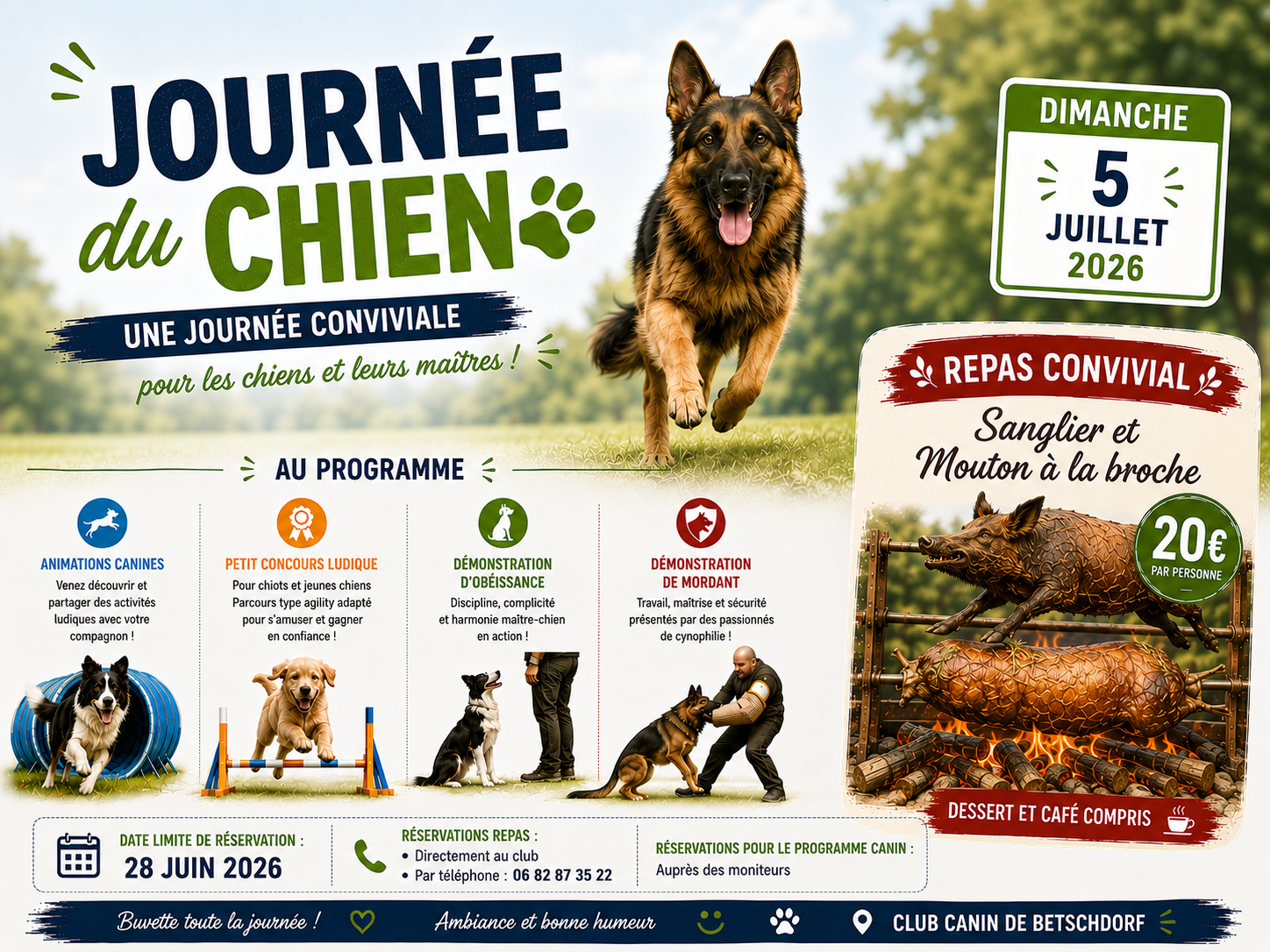 Journée annuelle du chien 2026