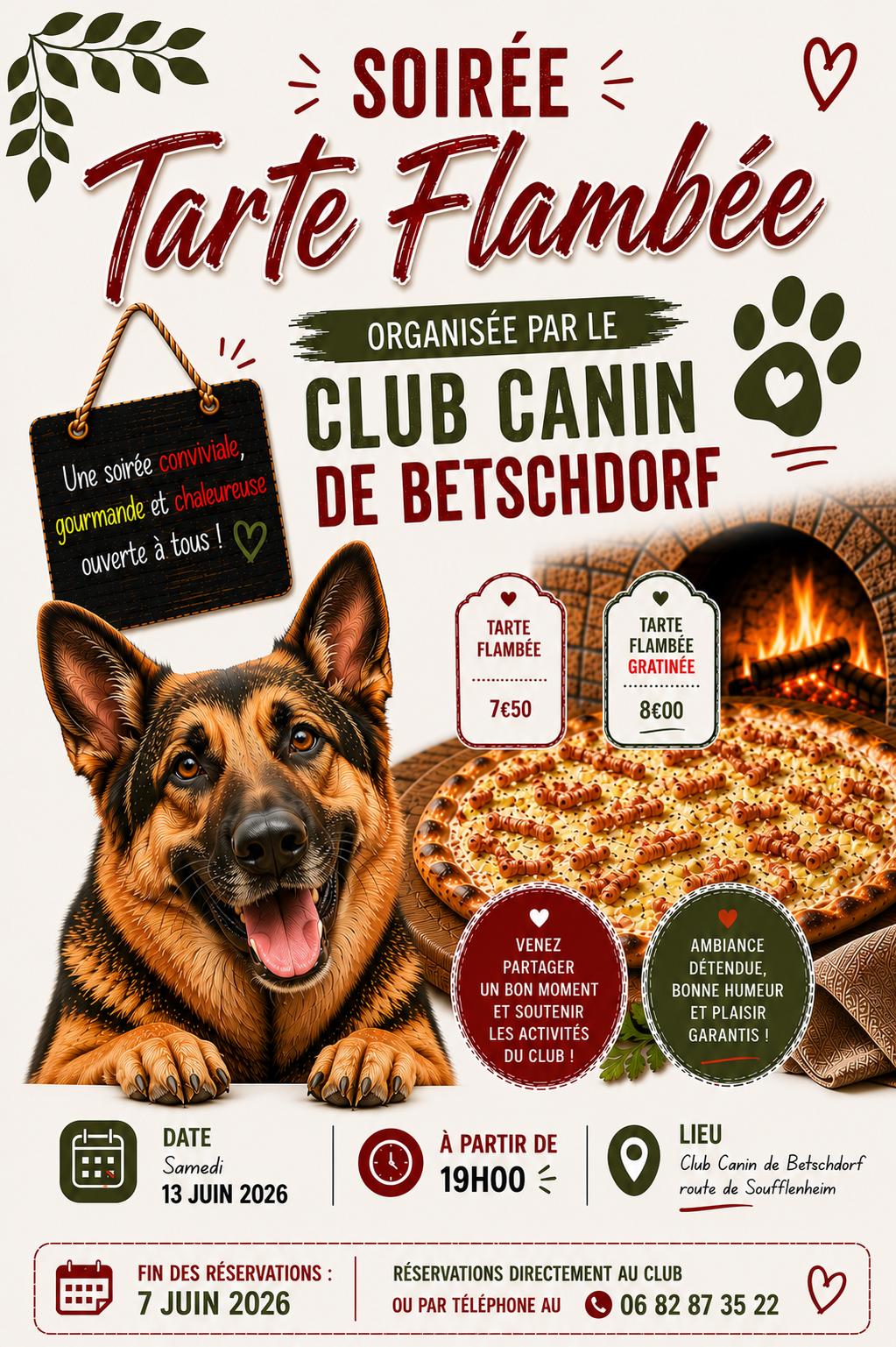 soirée tarte blambée 13062026